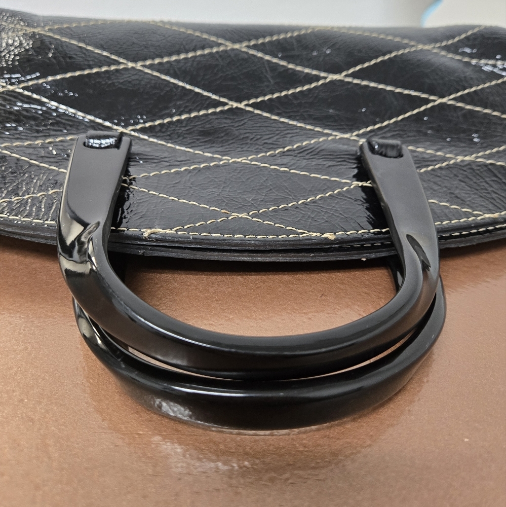 Vintage Made in the USA Black Vin Baker bag - Picture 5 of 9